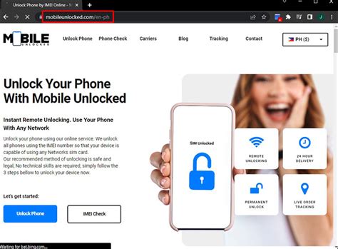 Carrier Unlocking, Third.
